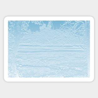 Baby Blue Bas-Relief Effect Sticker